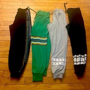 Material Girl Drawstring Sweat pants. Various colors and design super comfy.